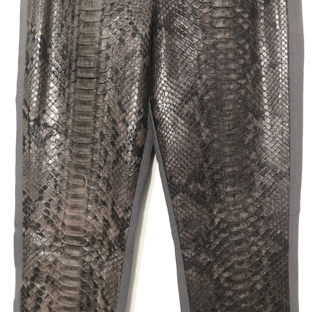 Kaufmanfranco Python-Front Cropped Pants - Picture 9 of 16